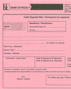 Payment slip (BK)